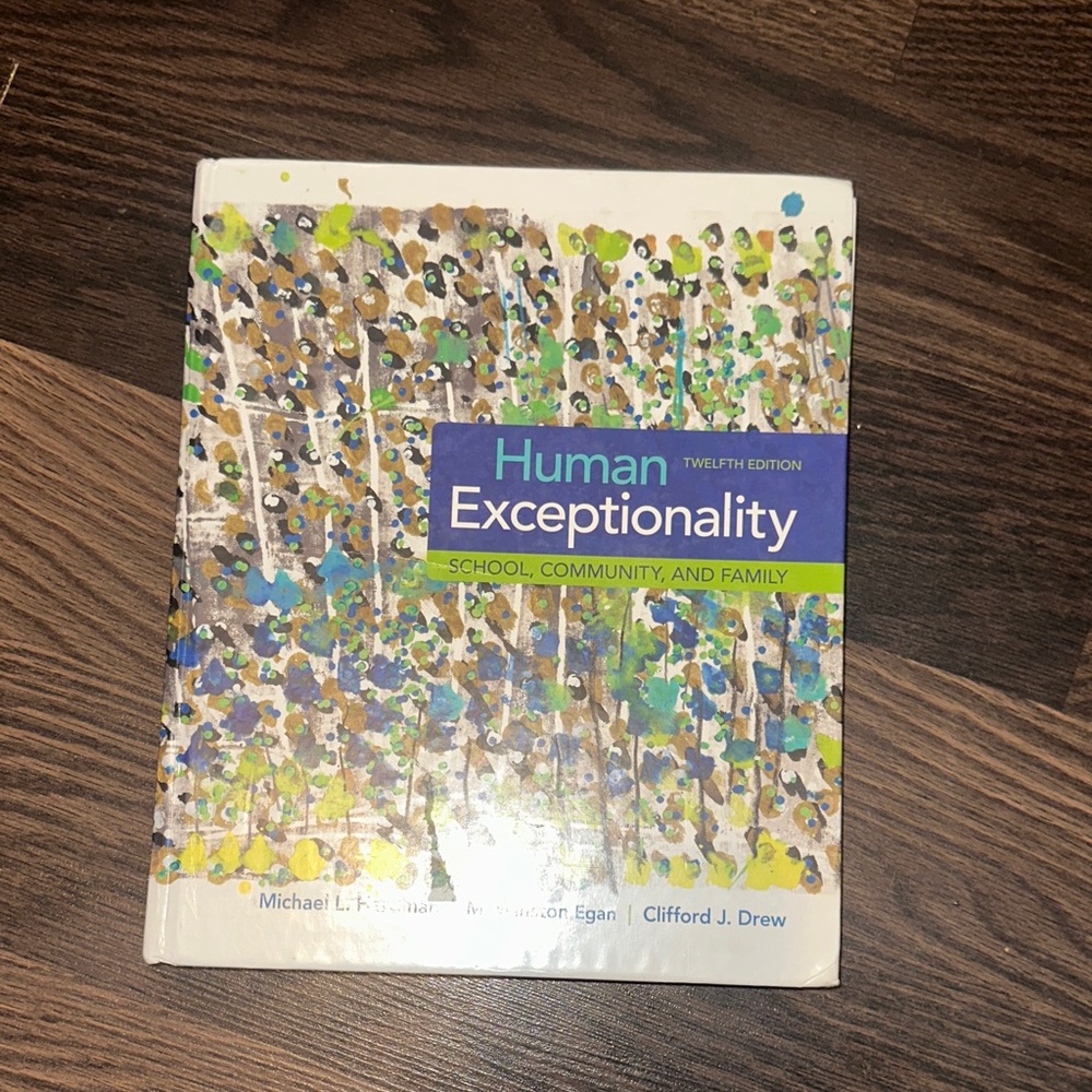 Human Exceptionality Textbook